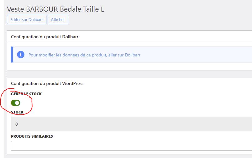 Wpshop gestion des stocks